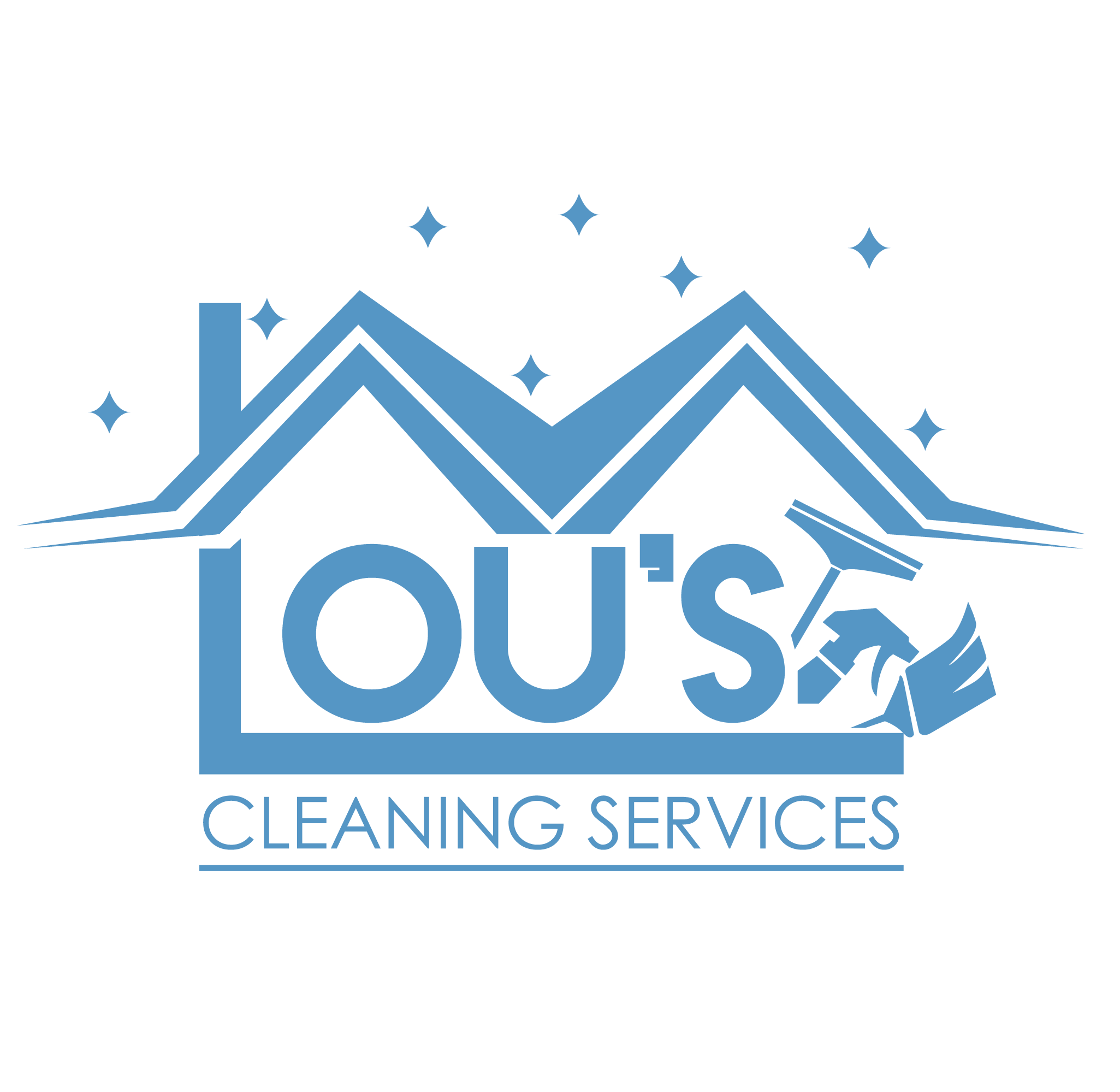 Lou's Cleaning Services logo